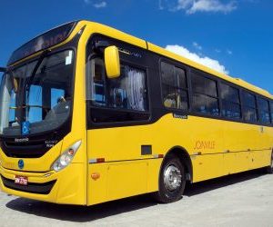 Onibus Marco polo G7 Amarelo